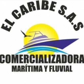 Logo comercializadora maritima y fluvial el caribe 1885