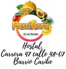 Logo passiflora de mi tierra